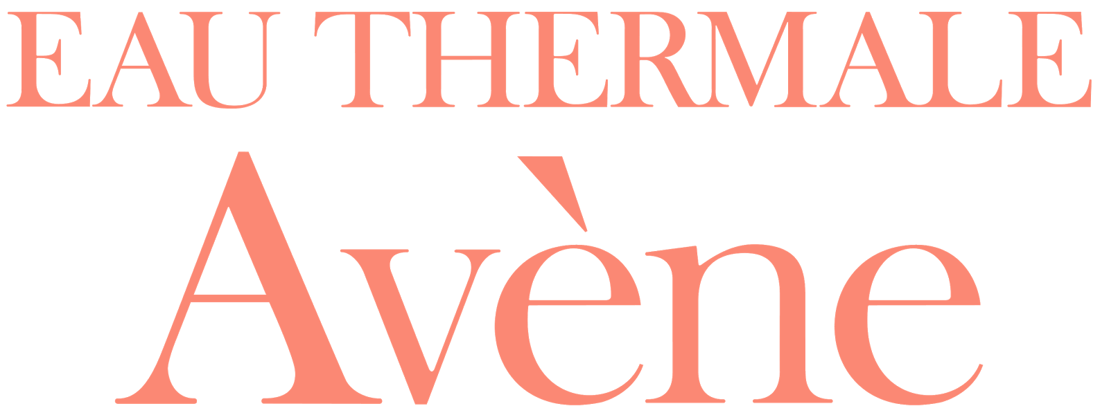 Avene Logo Orange and White