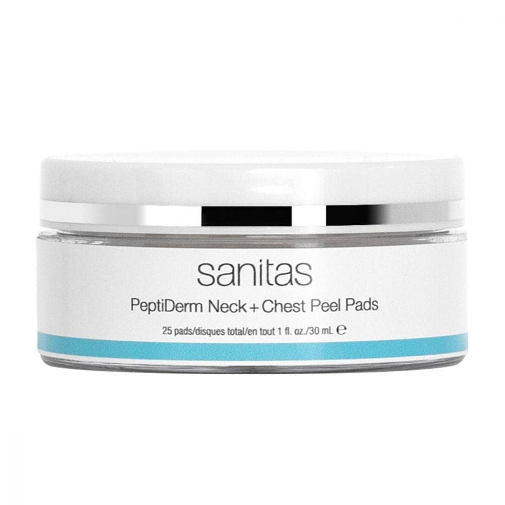 Sanitas Skincare PeptiDerm Neck + Chest Peel Pads (25 ct)